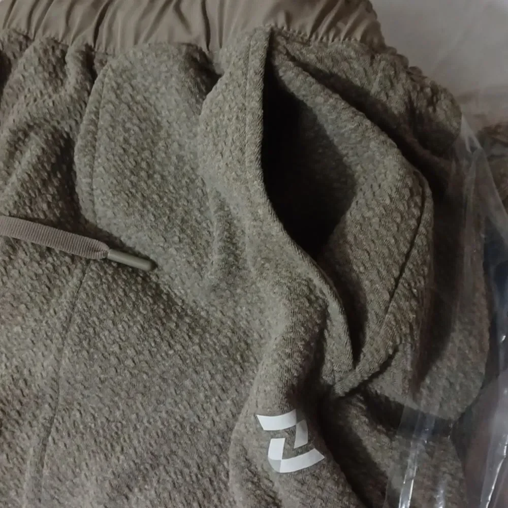 Zelos Waffle Knit Men's Tan & Gray Lounge Sweat Pants Pockets 2XLT New